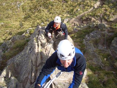 007-Die Watzmaenner im Fernau-Klettersteig